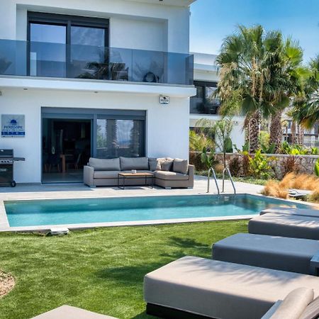 Penelope Beachfront Villa Kremastí Exteriör bild
